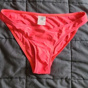 Neon pink bikini bottoms